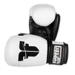 Fighter Basic Gloves - White/black, 1376APUWB