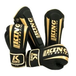 King Pro Boxing Boxing Gloves Revo 6 - Black/gold -ADIDAS Sales Shop 11 4 10