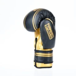 Fighter Boxing Gloves Basic Stripe - Black/gold -ADIDAS Sales Shop 1376APU BG03