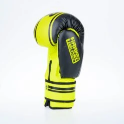 Fighter Boxing Gloves Basic Stripe - Neon Yellow/black -ADIDAS Sales Shop 1376APU BN03