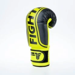 Fighter Boxing Gloves Basic Stripe - Neon Yellow/black -ADIDAS Sales Shop 1376APU BN06