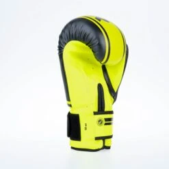 Fighter Boxing Gloves Basic Stripe - Neon Yellow/black -ADIDAS Sales Shop 1376APU BN07