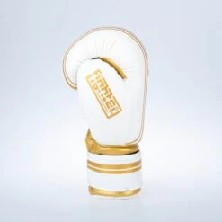 Fighter Boxing Gloves Basic Stripe - White/gold -ADIDAS Sales Shop 1376APU WG04