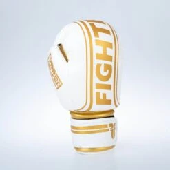 Fighter Boxing Gloves Basic Stripe - White/gold -ADIDAS Sales Shop 1376APU WG05