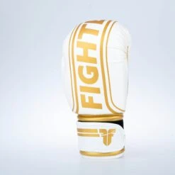 Fighter Boxing Gloves Basic Stripe - White/gold -ADIDAS Sales Shop 1376APU WG06