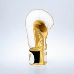 Fighter Boxing Gloves Basic Stripe - White/gold -ADIDAS Sales Shop 1376APU WG07