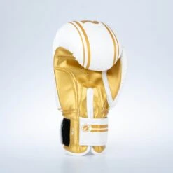 Fighter Boxing Gloves Basic Stripe - White/gold -ADIDAS Sales Shop 1376APU WG08