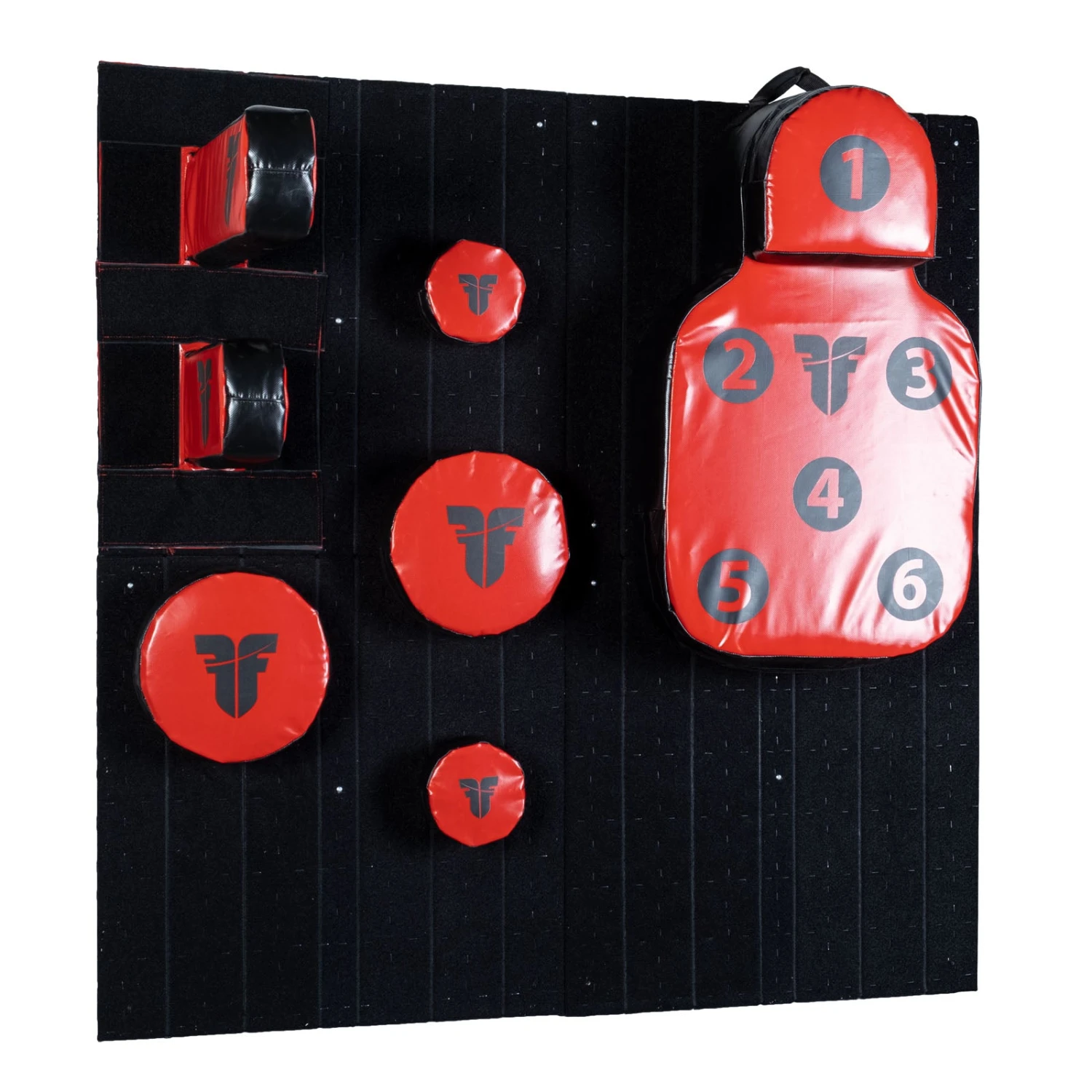 Fighter Training Power Wall SET - Red, FPWS-01 4 Fighter Training Power Wall SET - Red, FPWS-01 - Image 2