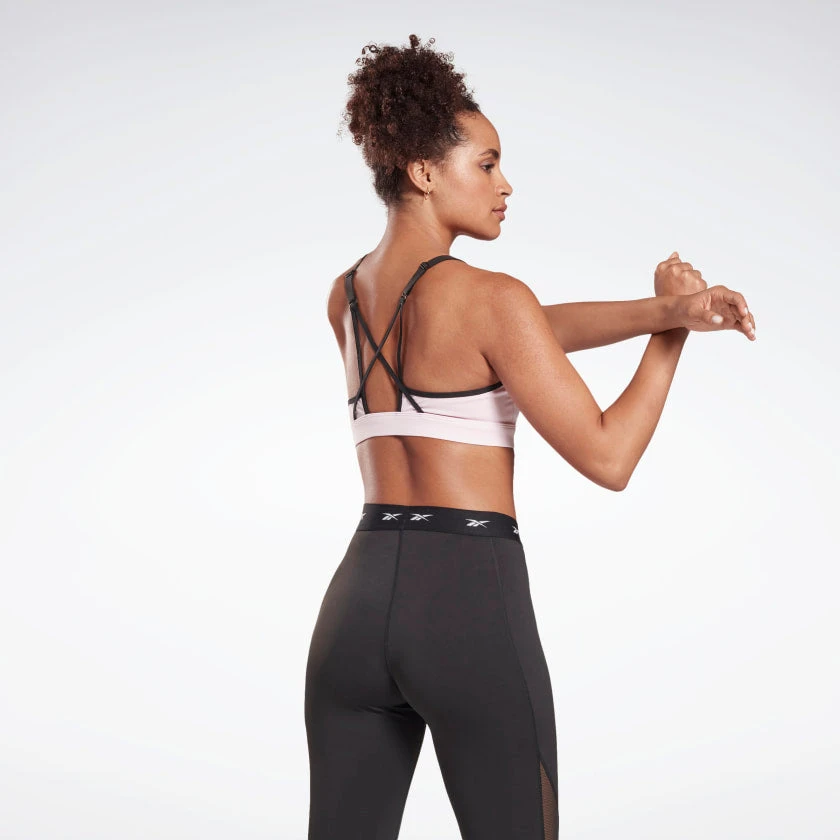 Reebok Hero Medium - Impact Strappy Bra - Pink, FK5339 8 Reebok Hero Medium - Impact Strappy Bra - Pink, FK5339 - Image 6