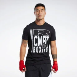 Reebok Combat Boxing Tee - Black, FJ5333