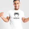 Venum T-Shirt Classic - White -ADIDAS Sales Shop 1c3e647a009d11e709d8d3110967ca0f13da7e92 TSHIRT CLASSIC WITHE BLACK 1