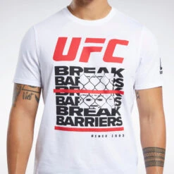 Reebok UFC FG Capsule Tee - White, FK2350 -ADIDAS Sales Shop 202aea5b2f4f72178b365f50d3cdcdad