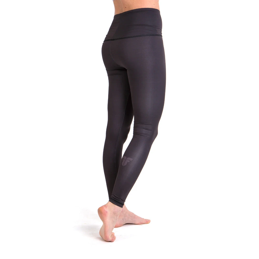 Fighter Women Compression Leggins - Gray, FRP-06 5 Fighter Women Compression Leggins - Gray, FRP-06 - Image 3