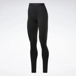 ADIDAS Sales Shop 39 Reebok Workout Ready Compression Tights - Black, FP9107