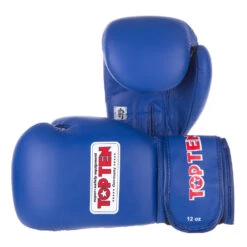 Top Ten Competition Boxing Gloves AIBA 2014 - Blue, 2010-6N