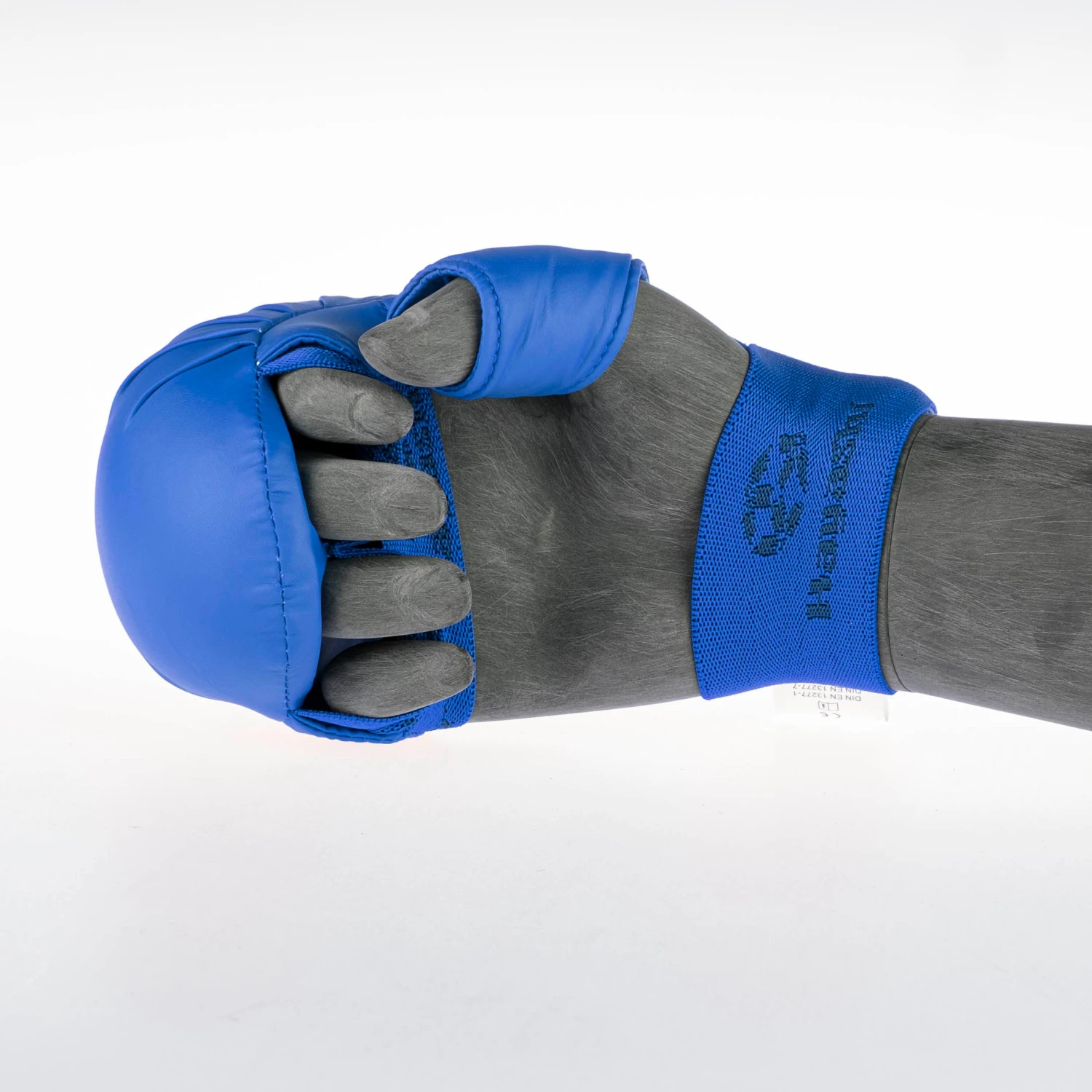 Hayashi Karate Fist Protector TSUKI With Thumb (WKF Approved) - Blue, 238 4 Hayashi Karate Fist Protector TSUKI With Thumb (WKF Approved) - Blue, 238 - Image 2