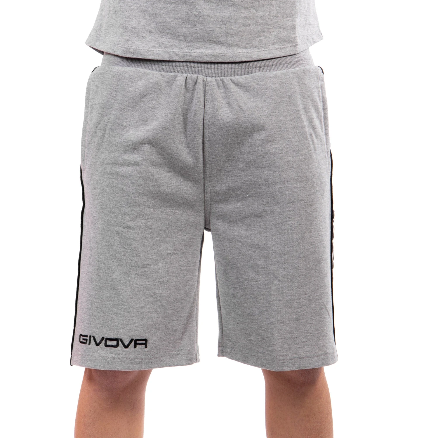 Givova Terry Band Shorts - Grey, BA04-GRY 5 Givova Terry Band Shorts - Grey, BA04-GRY - Image 3