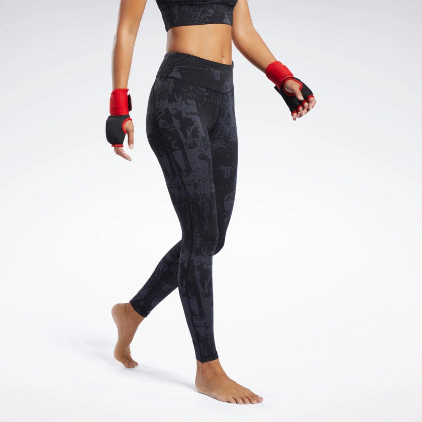 Reebok Combat Jacquard Lux Tights, FK2429 3 Reebok Combat Jacquard Lux Tights, FK2429