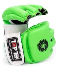 Top Ten MMA Gloves Striking C-Type - Green/white, 23351-51