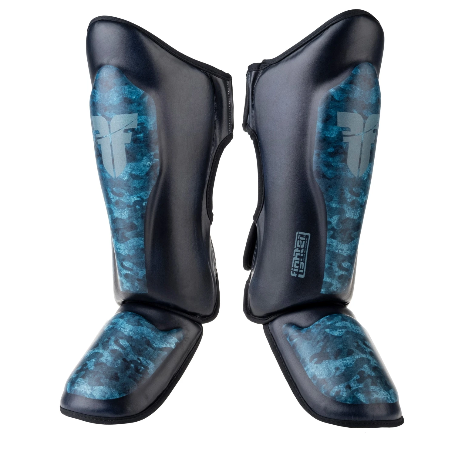 Fighter Shinguards Thai - Jungle Series - Blue Camo, JE1573CA 3 Fighter Shinguards Thai - Jungle Series - Blue Camo, JE1573CA