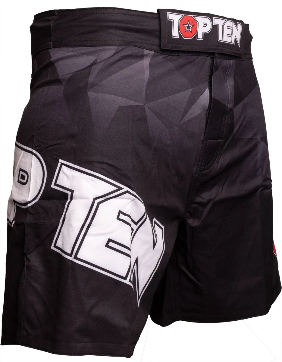 Top Ten MMA Prism Shorts - Black, 18151-91 6 Top Ten MMA Prism Shorts - Black, 18151-91 - Image 4