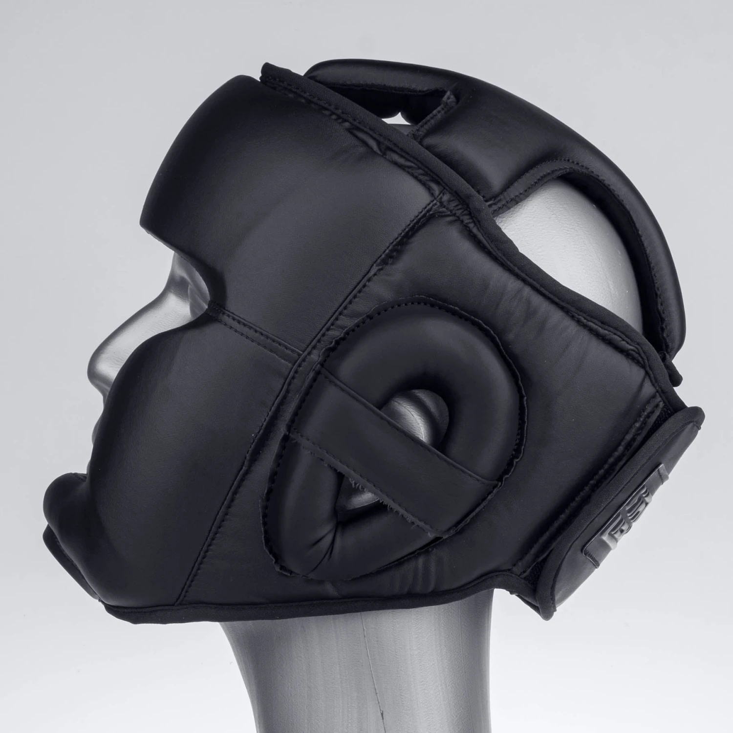 Fighter Headguard Sparring - Black/black, JE1421PUBLK 6 Fighter Headguard Sparring - Black/black, JE1421PUBLK - Image 4