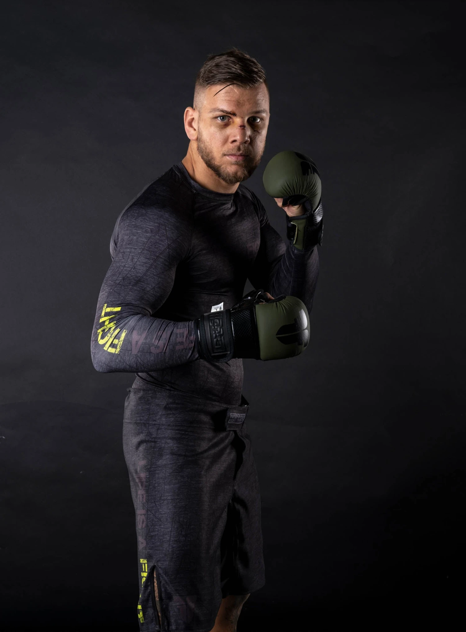 Fighter MMA Shorts - Life Is A Fight - Gray, FSHM-12 6 Fighter MMA Shorts - Life Is A Fight - Gray, FSHM-12 - Image 4