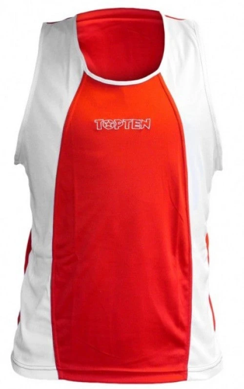 Boxing Tank Top Ten - Red, 1928-4 3 Boxing Tank Top Ten - Red, 1928-4