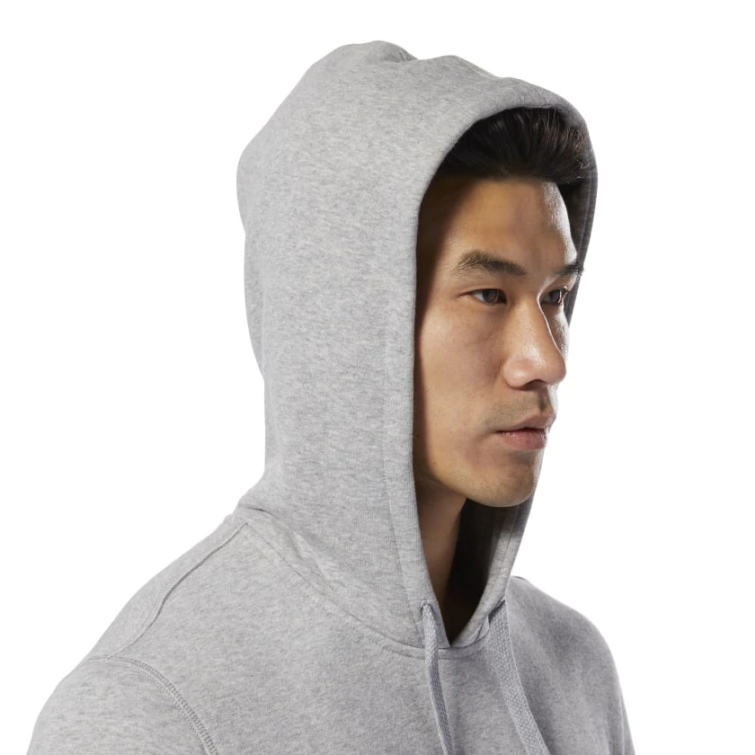 Reebok UFC Fan Hood - Grey, DU4577 5 Reebok UFC Fan Hood - Grey, DU4577 - Image 3