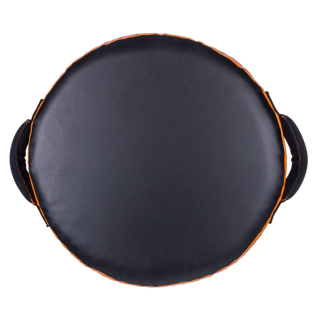 Fighter Round Shield - Black/orange, FKSH-08 5 Fighter Round Shield - Black/orange, FKSH-08 - Image 3