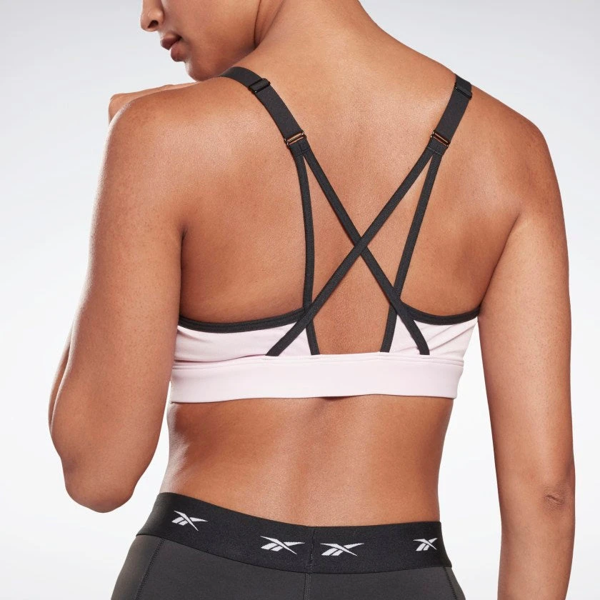 Reebok Hero Medium - Impact Strappy Bra - Pink, FK5339 6 Reebok Hero Medium - Impact Strappy Bra - Pink, FK5339 - Image 4
