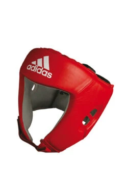 ADIDAS AIBA Boxing Head Guard - Red, AIBAH1-R