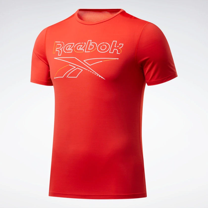 Reebok Activchill Tee - Red, FU3283 3 Reebok Activchill Tee - Red, FU3283