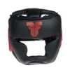 Fighter Headguard Sparring - Black/red, JE1421PURED