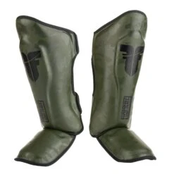 Fighter Shinguards Thai Classic - Khaki/camo, JE1573CKH