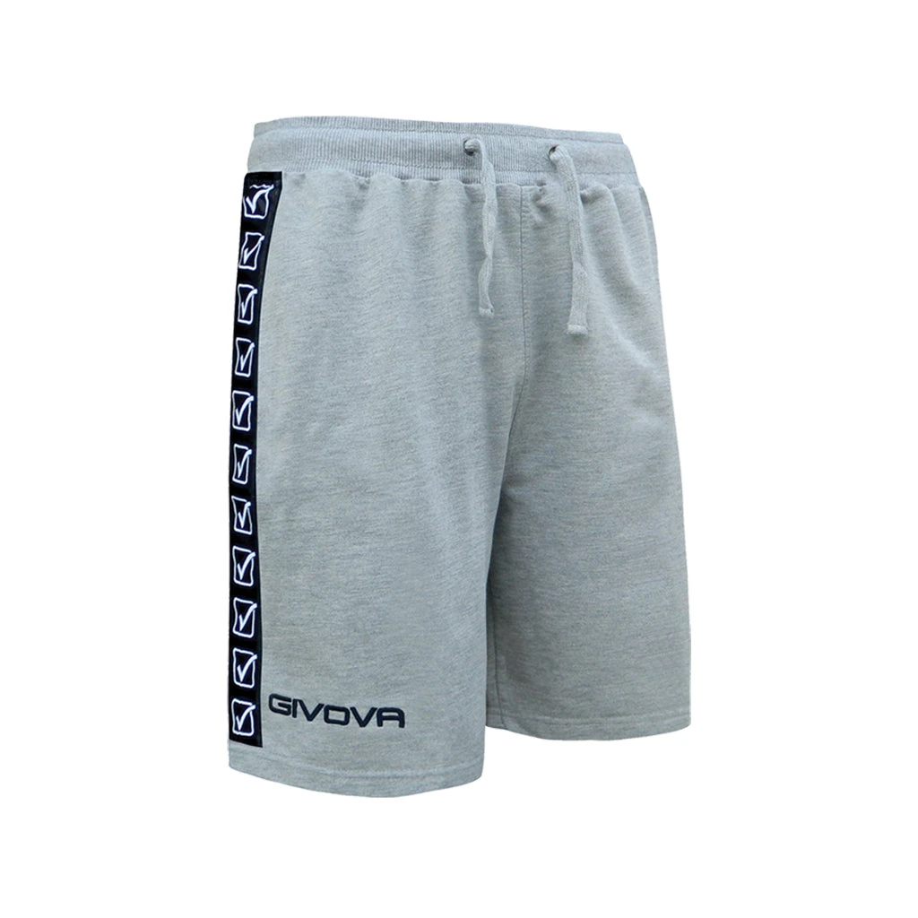 Givova Terry Band Shorts - Grey, BA04-GRY 3 Givova Terry Band Shorts - Grey, BA04-GRY