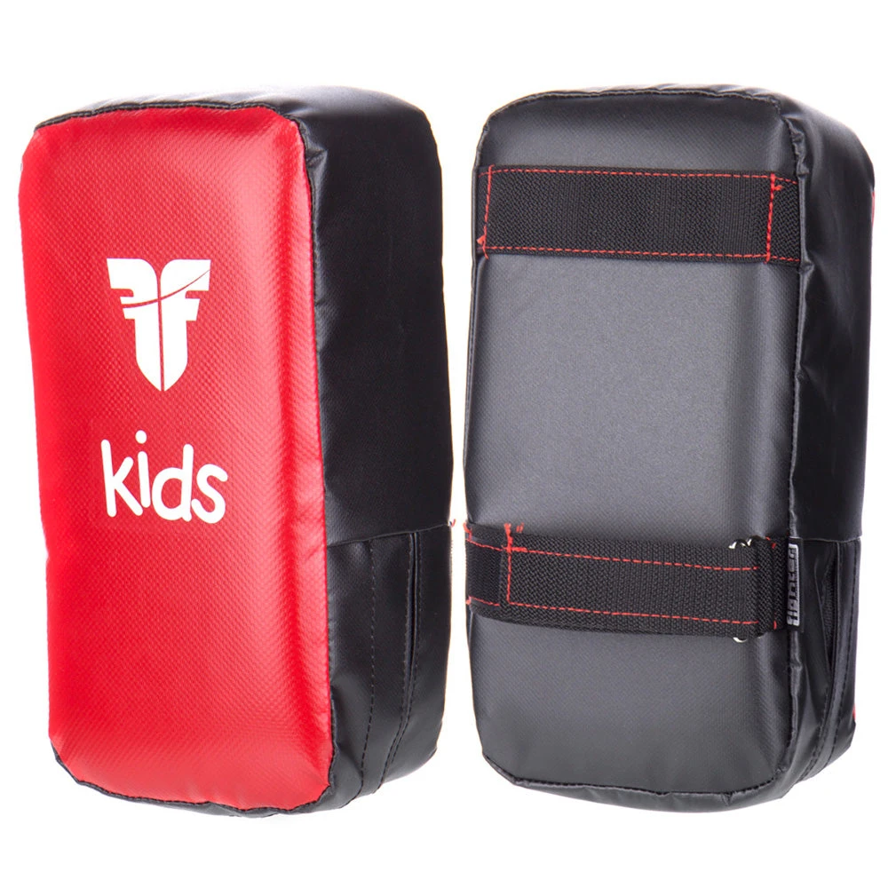 Fighter KIDS Kick Pad - PAIR - Red/black, FKLT0003 3 Fighter KIDS Kick Pad - PAIR - Red/black, FKLT0003