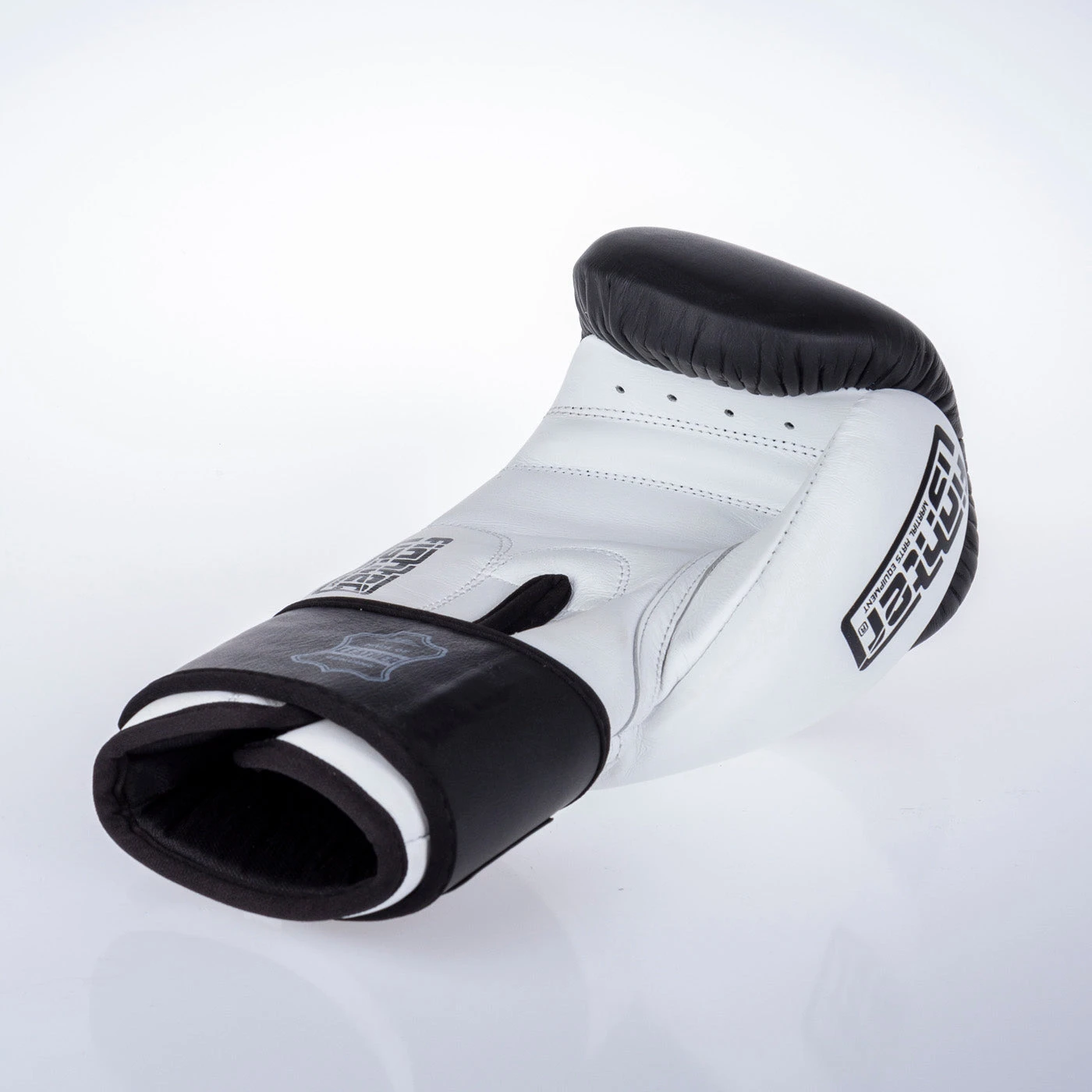 Fighter Boxing Gloves SPLIT- Black/white, FBG-001BW 10 Fighter Boxing Gloves SPLIT- Black/white, FBG-001BW - Image 8