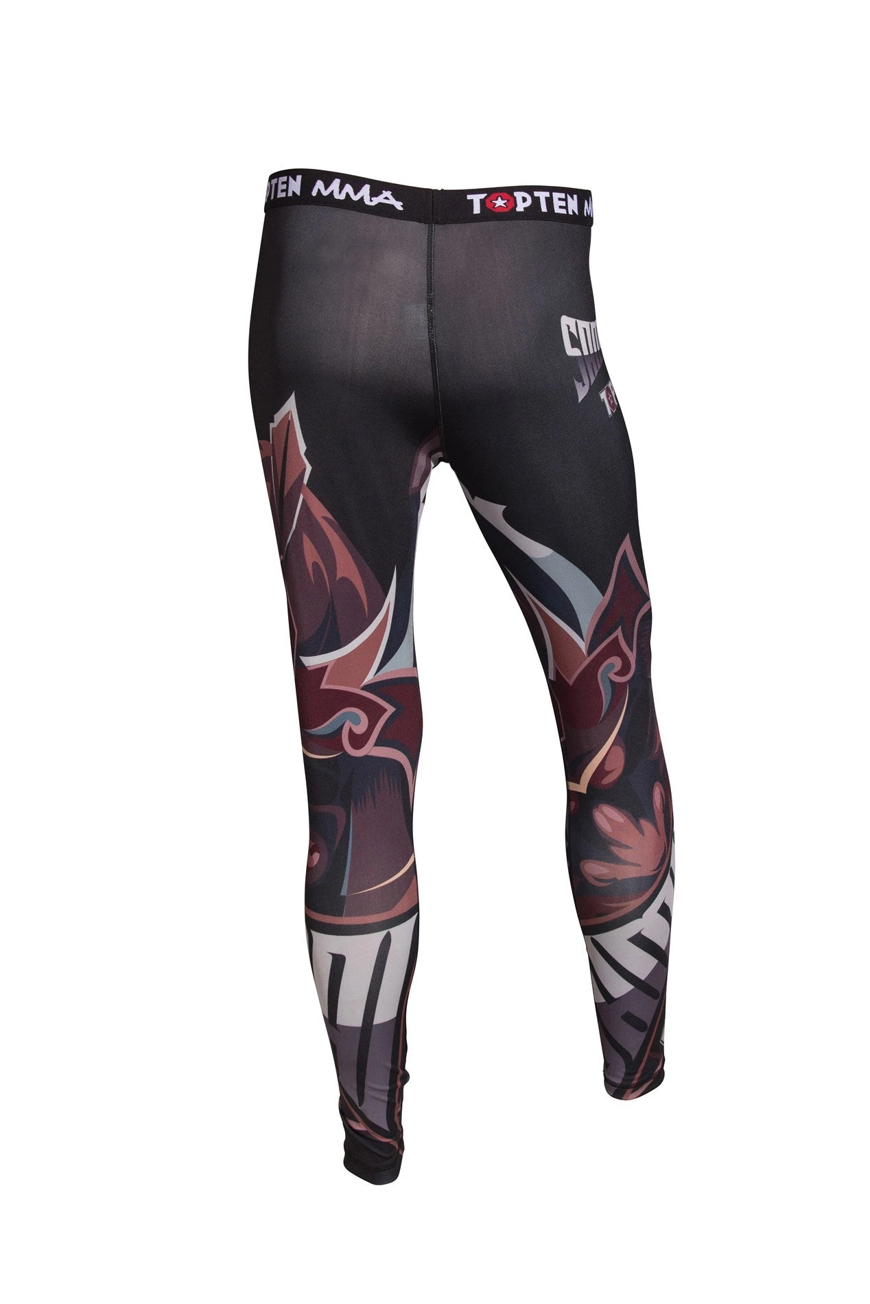 MMA Compression Legging TOP TEN Samurai, 1880491 4 MMA Compression Legging TOP TEN Samurai, 1880491 - Image 2