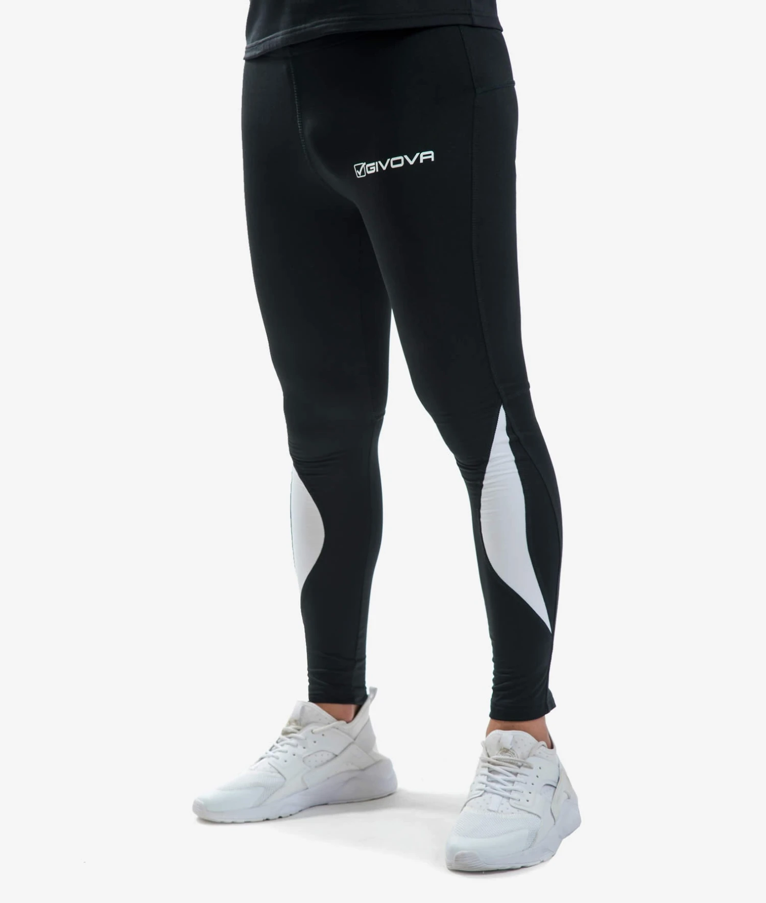Givova Run Compression Tights - Black LR03BLK 4 Givova Run Compression Tights - Black LR03BLK - Image 2