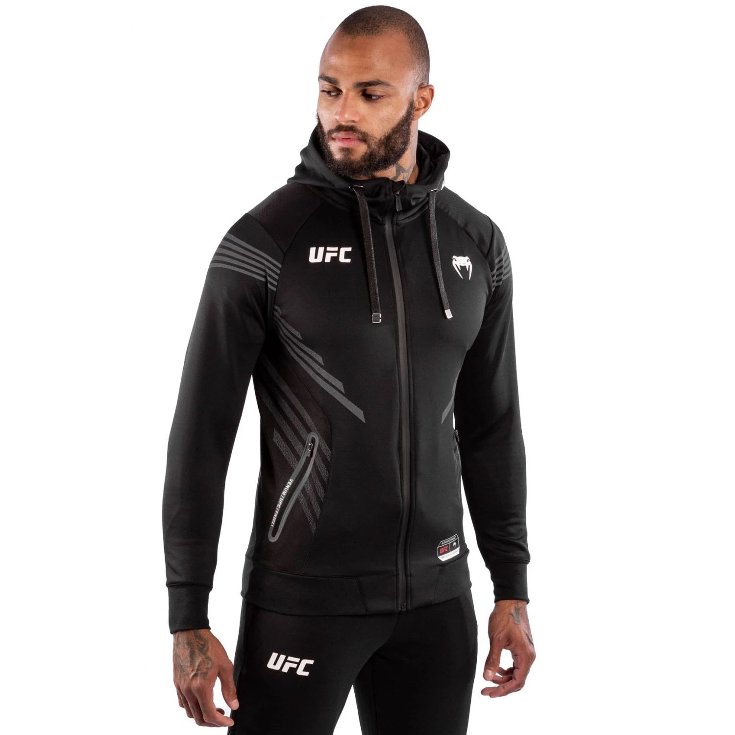 Venum UFC Hoodie Authentic Fight Night - Black 3 Venum UFC Hoodie Authentic Fight Night - Black