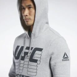 Reebok UFC FG Hoodie - Grey, FK2342 -ADIDAS Sales Shop 98a494b801313119cd64286c1ef71748