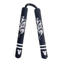 Fighter Soft Nunchaku - Dragon - Black/white
