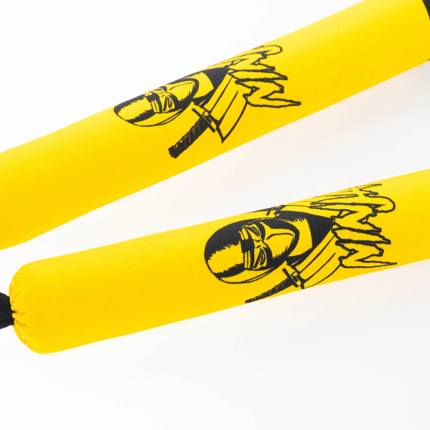 Fighter Soft Nunchaku - Ninja - Yellow 4 Fighter Soft Nunchaku - Ninja - Yellow - Image 2