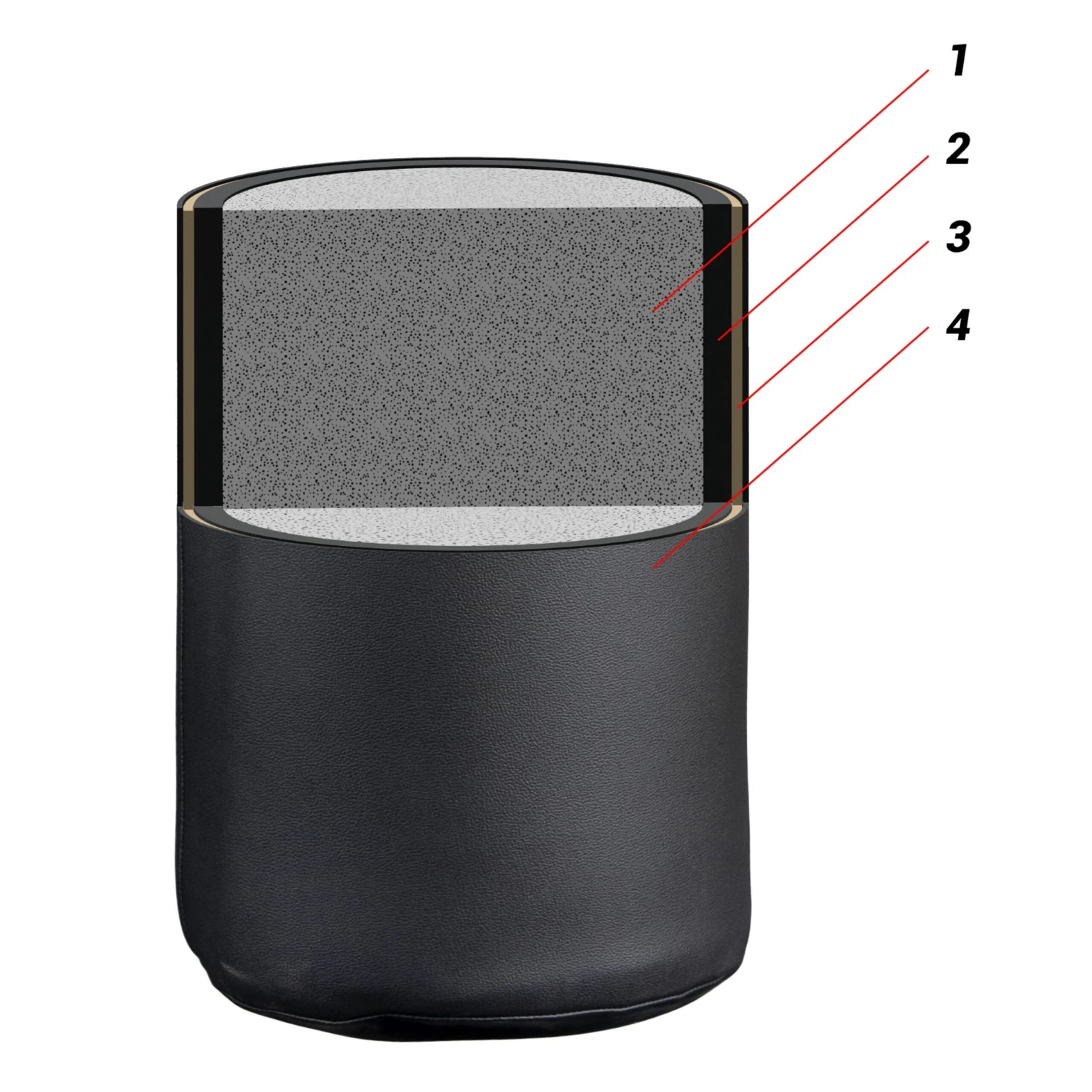 Fighter Boxing Bag KIDS For Children And Youth - 100cm & 120cm - Black 4 Fighter Boxing Bag KIDS For Children And Youth - 100cm & 120cm - Black - Image 2