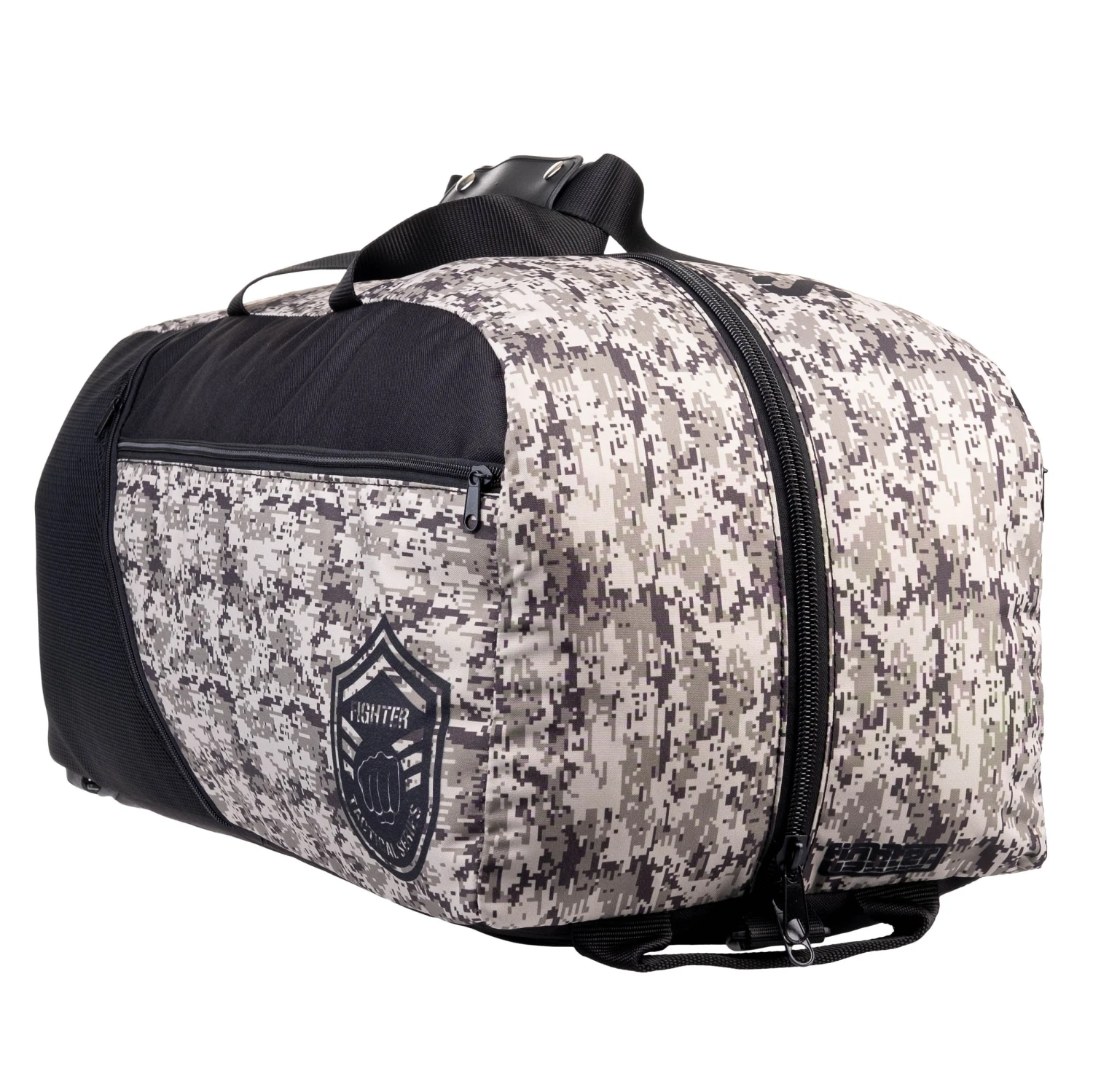 Fighter Sports Bag/Backpack Tactical Series - Desert Camo 5 Fighter Sports Bag/Backpack Tactical Series - Desert Camo - Image 3