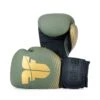 Fighter Boxing Gloves SPLIT Stripes - Khaki/gold -ADIDAS Sales Shop FBG 001 SKH01