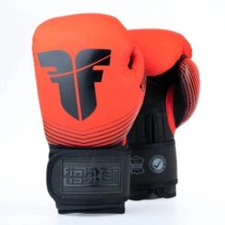 Fighter Boxing Gloves SPLIT Stripes - Red/black -ADIDAS Sales Shop FBG 001 SRD09