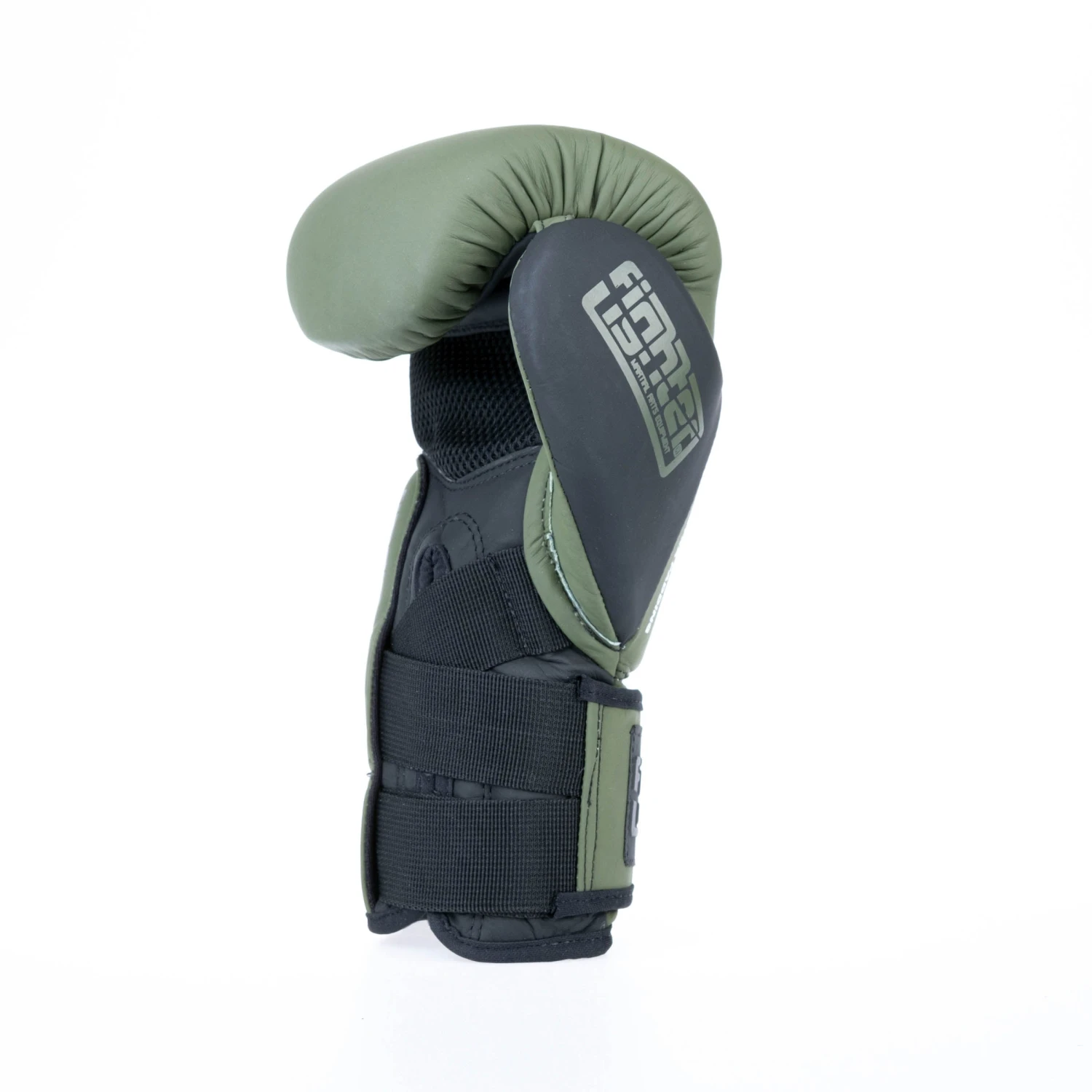 Fighter Boxing Gloves Secure Fit - Khaki/black 5 Fighter Boxing Gloves Secure Fit - Khaki/black - Image 3