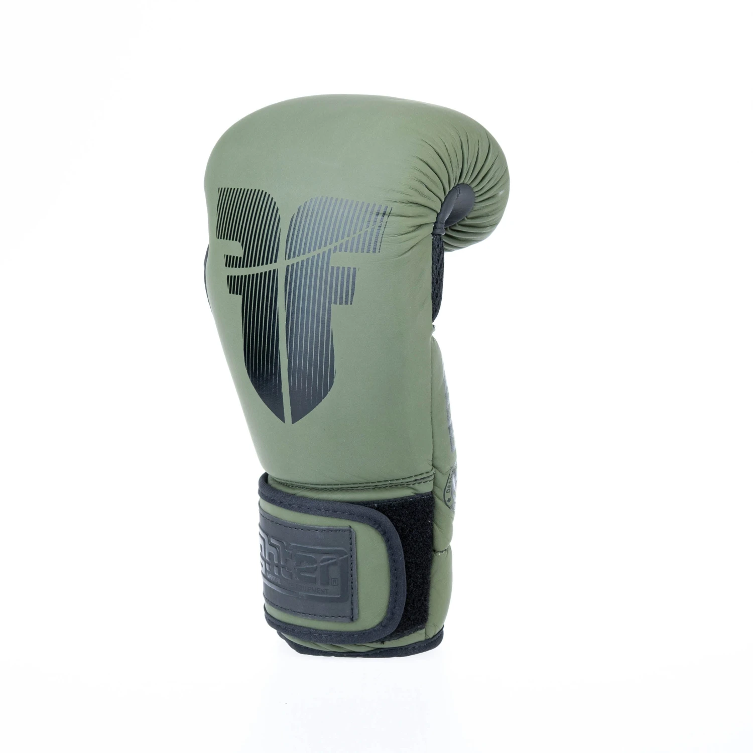Fighter Boxing Gloves Secure Fit - Khaki/black 8 Fighter Boxing Gloves Secure Fit - Khaki/black - Image 6
